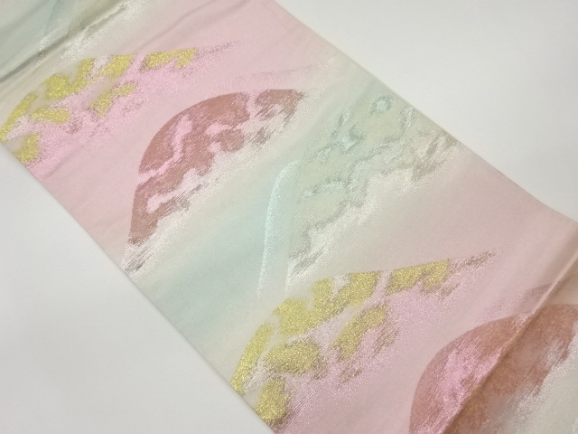 JAPANESE FUKURO OBI / WOVEN MOUNTAINS